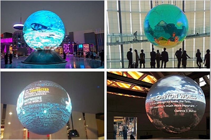 Spherical LED Displays